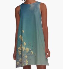 Head in the Clouds A-Line Dress