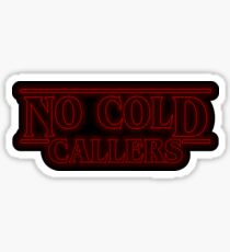No Cold Callers Sticker
