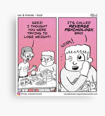 Losing Weight Canvas Print