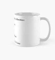 Halloween Checkliste für Monster Tasse (Standard)