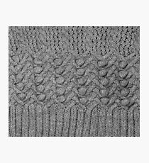 knitted ornament Photographic Print