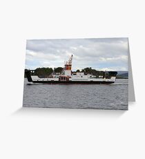 MV Isle of Cumbrae Greeting Card