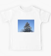 Tree with Snow Kids Tee