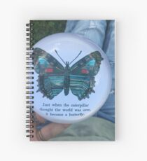 butterfly Spiral Notebook