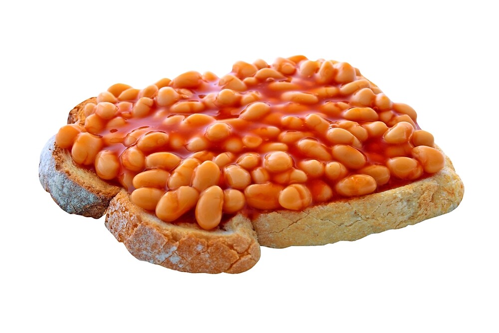 "Beans on Toast" by MarkUK97 Redbubble