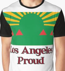 Los Angeles City Flag Graphic T-Shirt