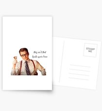 this aint that kinda movie bruv sticker Postcards