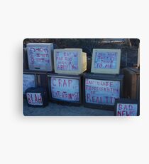 real reality tv Canvas Print