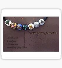 Camp Half-blood Quote - Percy Jackson. Sticker