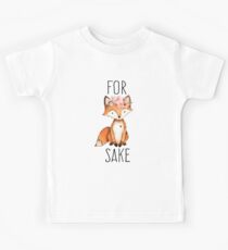 For Fox Sake Kids Tee