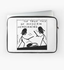 true_face_of_democracy Laptop Sleeve