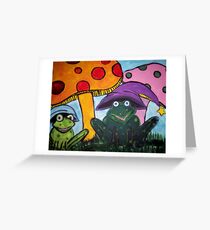 Froggie Friends Greeting Card