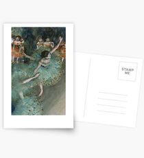Swaying Dancer (Dancer in Green) by Edgar Degas Postcards