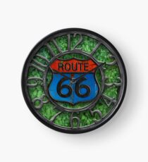 Classic Route 66 Clock