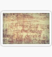 Illuminated Text Sticker