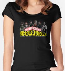 My Hero Academia Women's Fitted Scoop T-Shirt