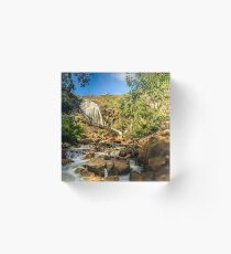 Lesmurdie Falls, Perth, Western Australia Acrylic Block
