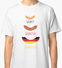 German Oktoberfest 2017 Wurst Shirt Classic T-Shirt