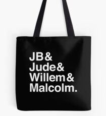 A LITTLE LIFE book JB & Jude & Willem & Malcolm (in white) Tote Bag