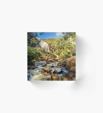 Lesmurdie Falls, Perth, Western Australia Acrylic Block