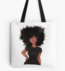 Natural Hair Beauty Tote Bag