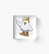 Trump Cock - Okay Acrylic Block