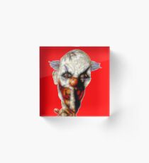 Clown Fear Acrylic Block
