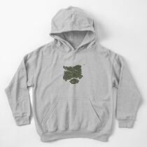 PUBG Map Kids Pullover Hoodie