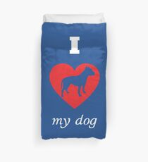 Funda nórdica Pit Bull Terrier - Amo a mi perro