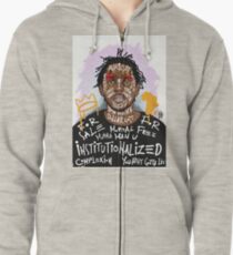 Kendrick Lamar Zipped Hoodie