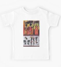 Exclusive: " Afrique traditions " / My Creations Artistic Sculpture Relief fact Main (c)(h) by Olao-Olavia / Okaio Créations collector Kids Tee