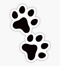 Pawprint Stickers | Redbubble