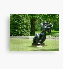 nymph statuary Canvas Print