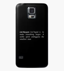 Definition of Embiggen - White Case/Skin for Samsung Galaxy