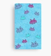 Space invader Canvas Print