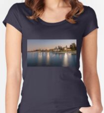 Cottesloe Beach, Perth, Western Australia Women's Fitted Scoop T-Shirt