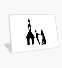 church man horse Laptop Skin