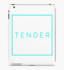 White Tender Border iPad Case/Skin