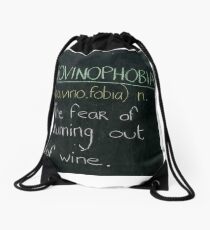 Novinophobia Drawstring Bag