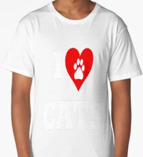 I love cats Long T-Shirt