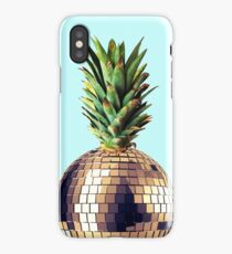 Ananas Party (pineapple) blue version iPhone Case