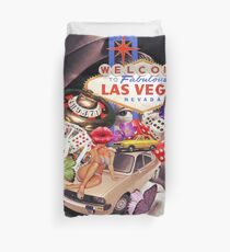 Las Vegas addicted Duvet Cover