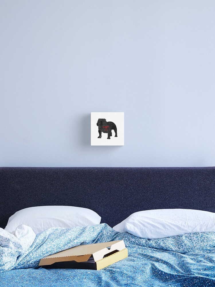 Uga Georgia Bulldogs Canvas Print By Dariasmithyt Redbubble