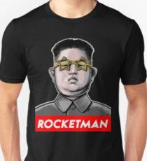Rocket man Kim Jong-Un Donald Trump RocketMan T Shirt Unisex T-Shirt