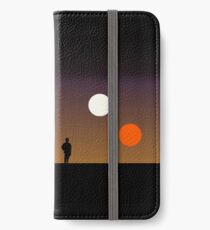 Der doppelte Sonnenuntergang ... iPhone Flip-Case/Hülle/Skin