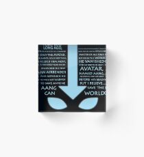 The Last Airbender Acrylic Block