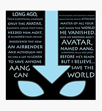 The Last Airbender Photographic Print