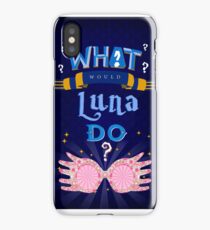 What would smart AND witty person do? iPhone Case