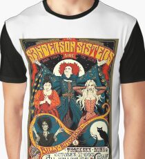 Sanderson Sisters Tour Poster T-Shirt Graphic T-Shirt