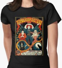 Sanderson Sisters Tour Poster T-Shirt Women's Fitted T-Shirt